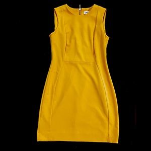 Calvin Klein Mustard Yellow Business Dress | Women Size 4